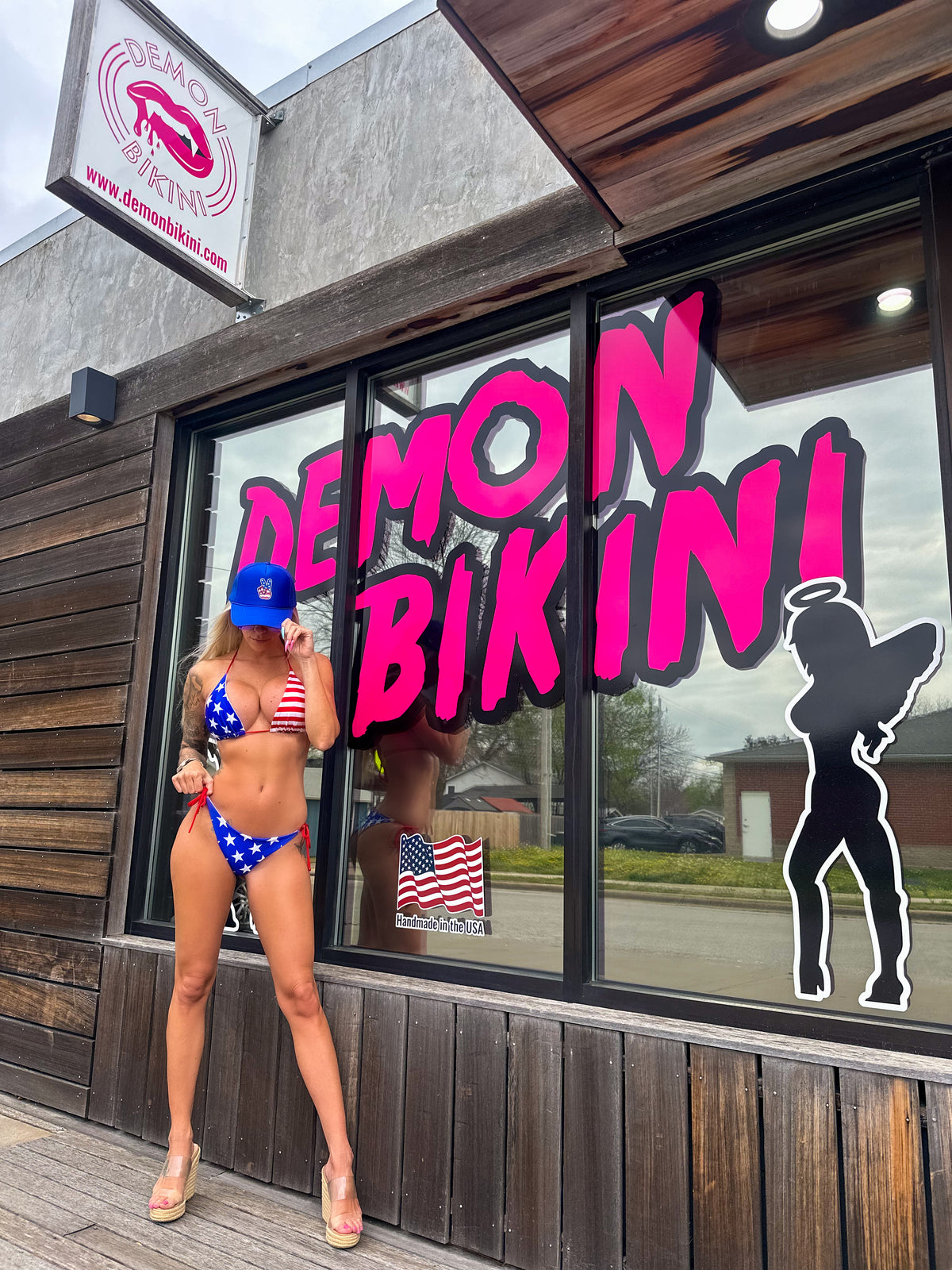 Demon Bikini – An Online Bikini Store in USA - Patriotic Babe // Top - Bikini Top - 2