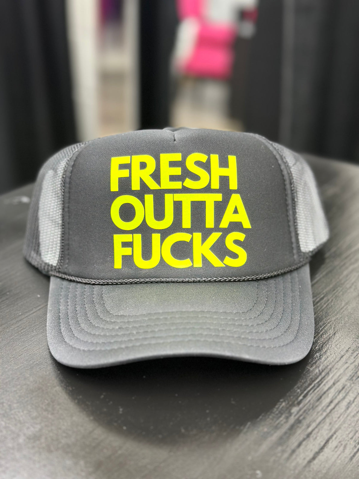 Demon Bikini – An Online Bikini Store in USA - Fresh Outta Fu*ks // Trucker Hat - Trucker Hat - 2