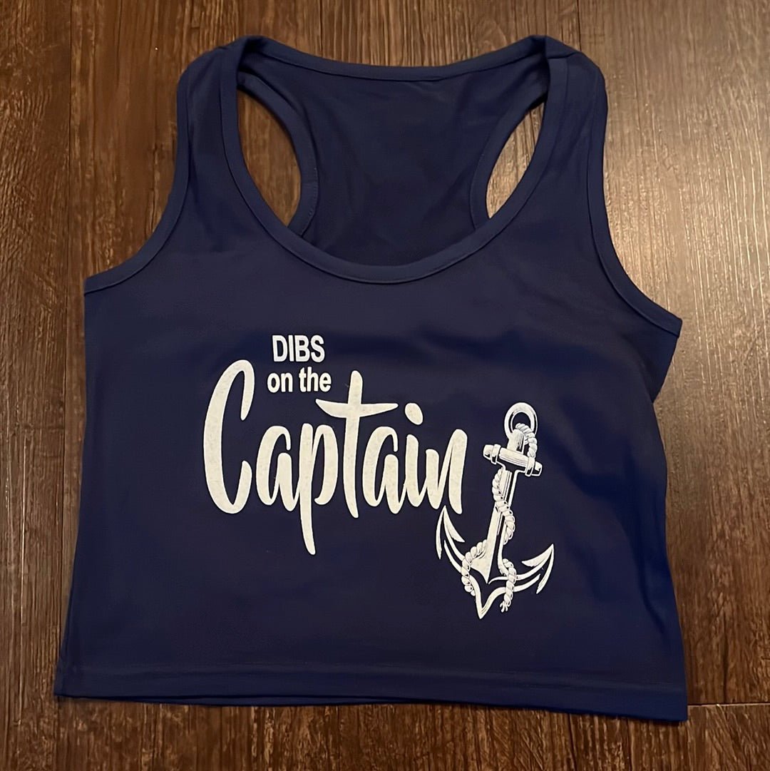 Dibs On The Captain // Crop - Navy Blue - Demon Bikini – An Online Bikini Store in USA