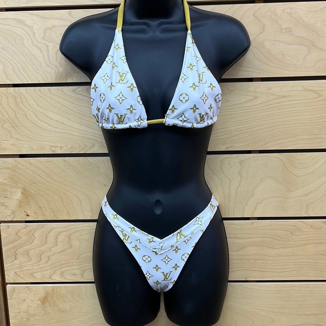 Demon Bikini – An Online Bikini Store in USA - White Gold // Bottom - Bikini Bottom - 1