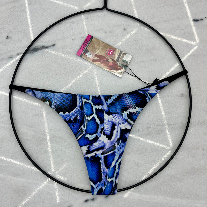 Demon Bikini – An Online Bikini Store in USA - Cobalt Cobra // Thong Bottom - Bikini Bottom - 2