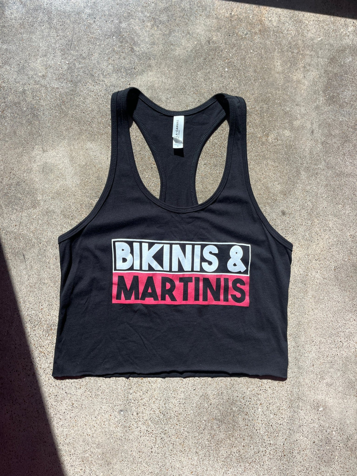 Demon Bikini - Bikinis and Martinis // Crop Tank Top - Tank Top - 1