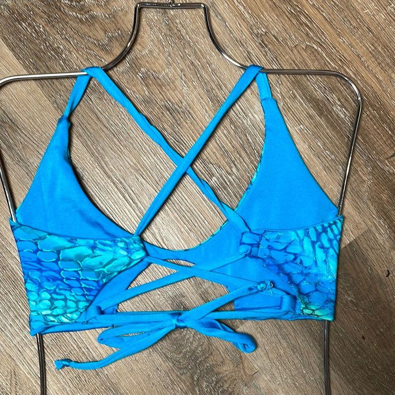 Demon Bikini – An Online Bikini Store in USA - Ocean Blues // Peekaboo Top - Bikini Top - 2