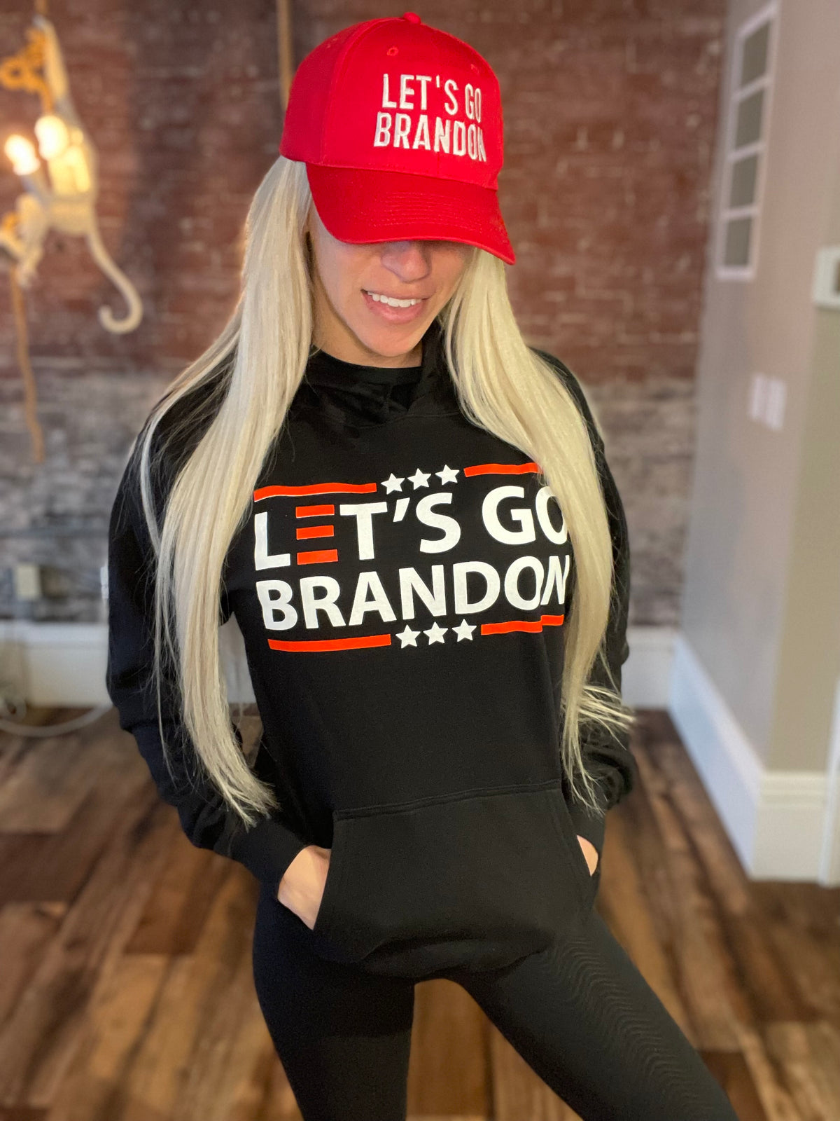 Demon Bikini – An Online Bikini Store in USA - Let’s Go Brandon // Hoodie - Hoodie - 1