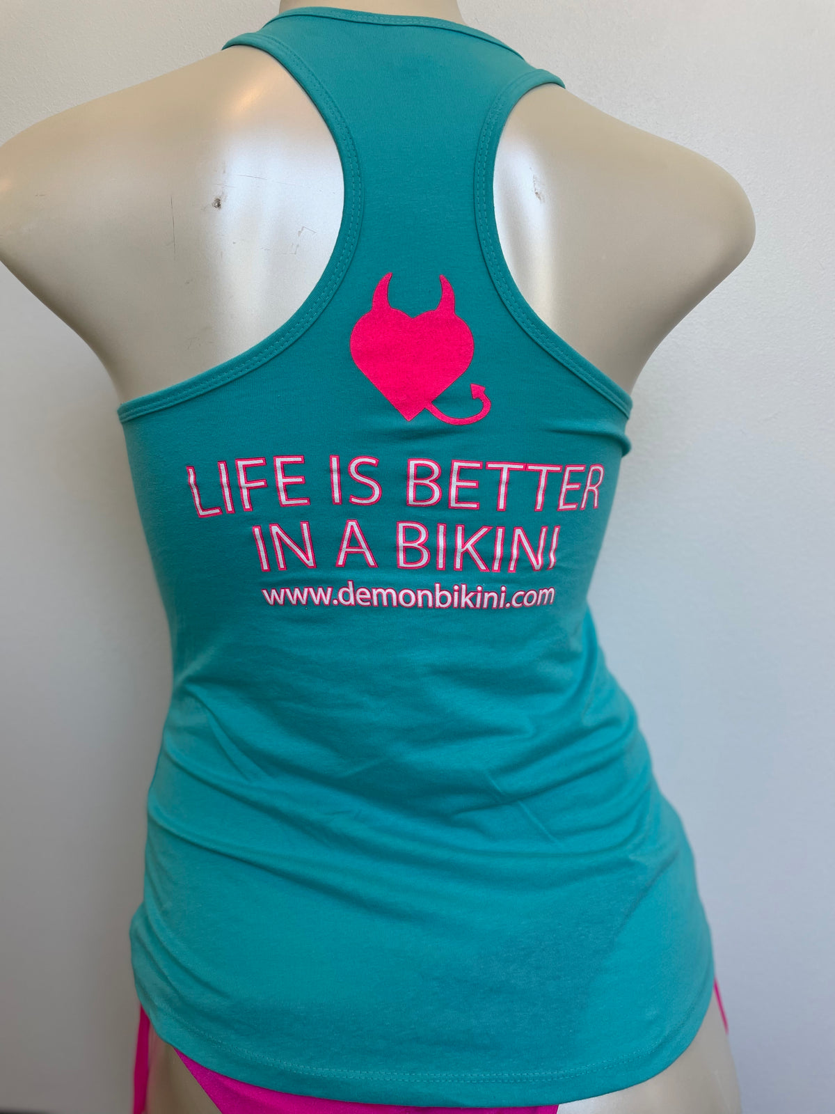 Demon Bikini – An Online Bikini Store in USA - Demon Bikini // Racerback Tank Top - Racerback Tank Top - 4